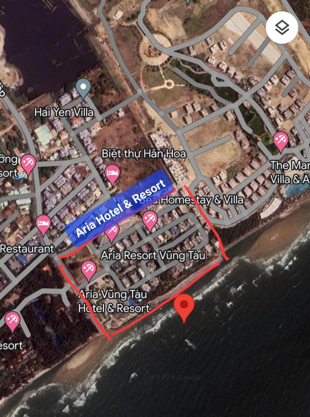 Can Ho Ven Bien 2 Pn 90M2 Tai Aria Vung Tau Co Ho Boi Extérieur photo